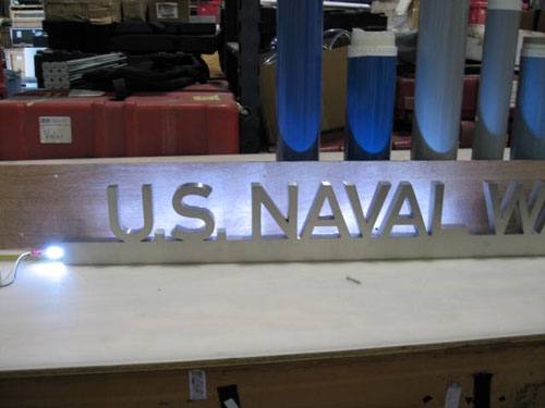 Fabricated and 3D Metal Letters and Signs