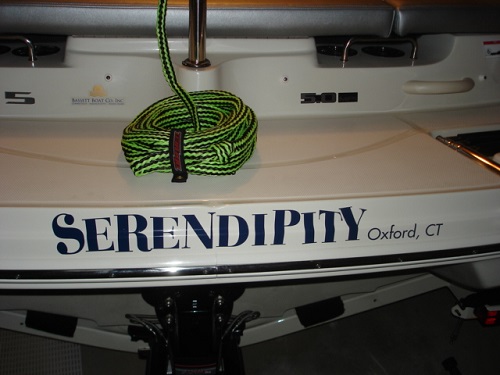 Boat Letters and Boat Graphics