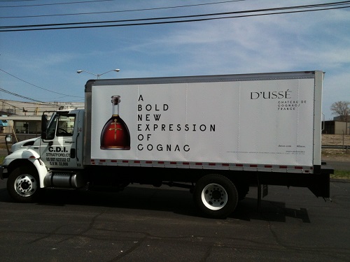 Liquor Truck Graphic