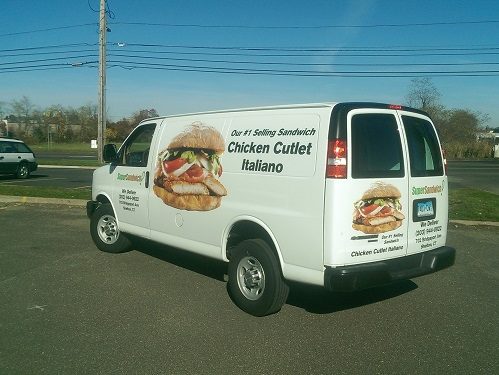 Sandwich Truck Wrap