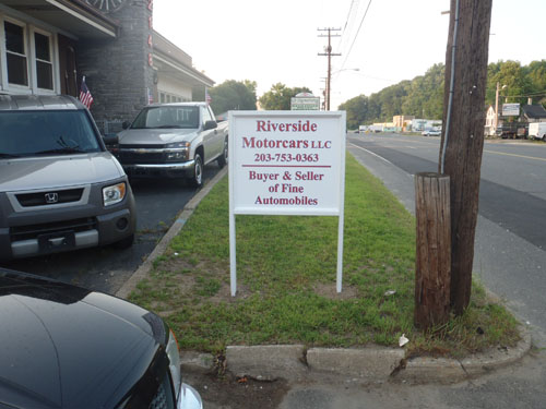 Wooden Framed Post and Panel Ground Sign